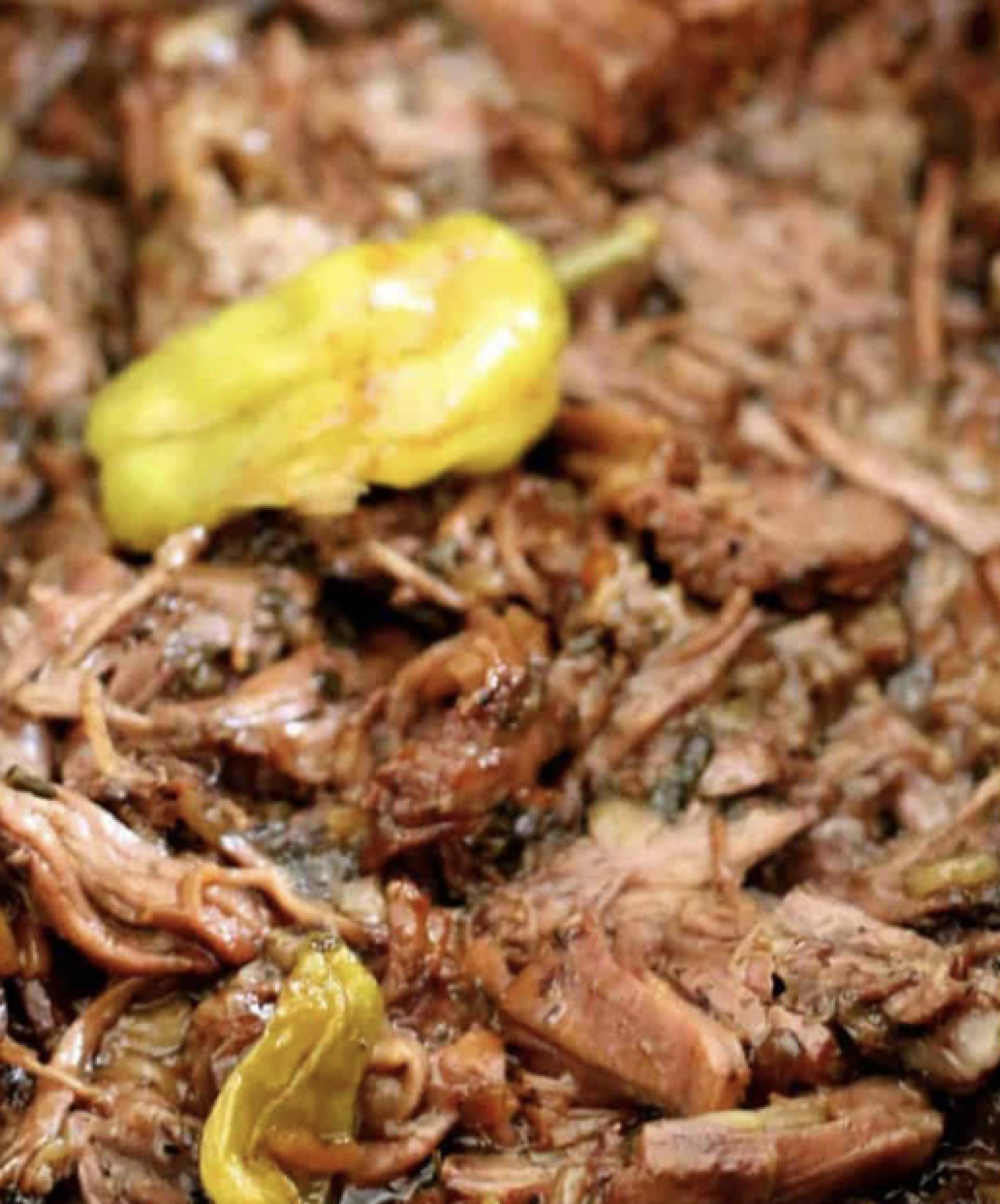 Mississippi Brisket w Potato Wedges