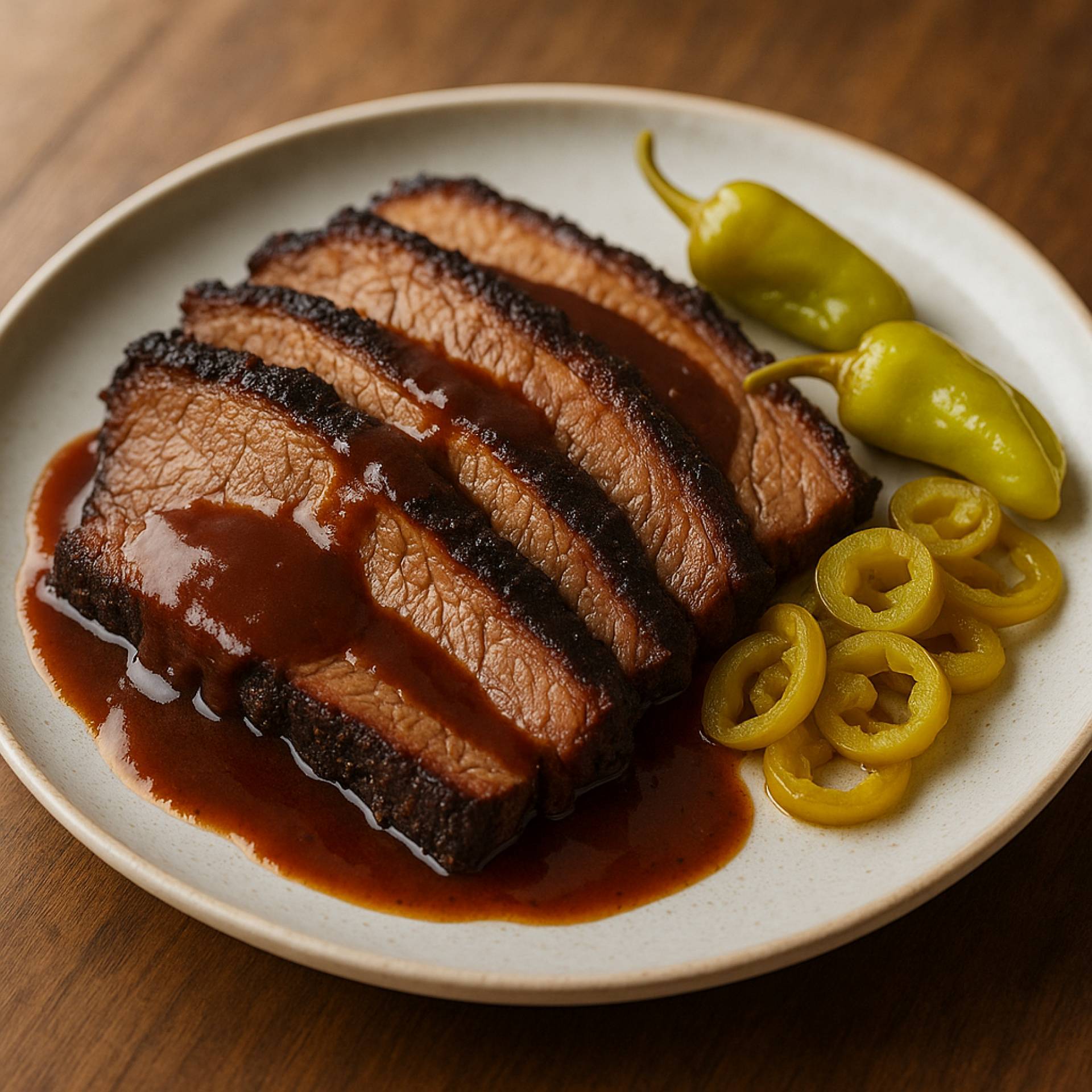 Mississippi Brisket w Potato Wedges