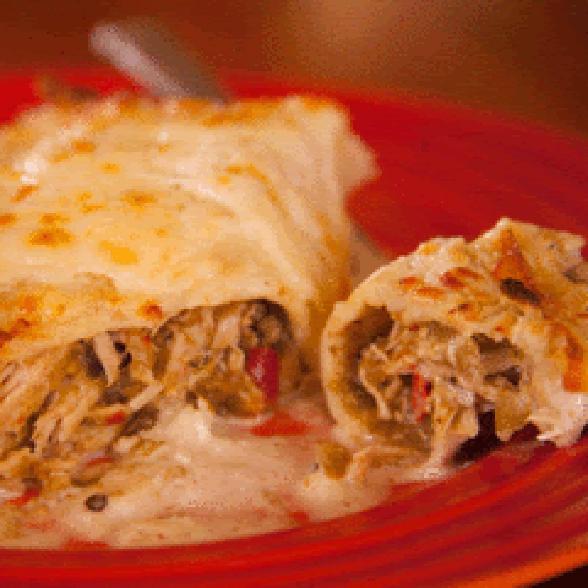 Chicken Suiza Enchiladas