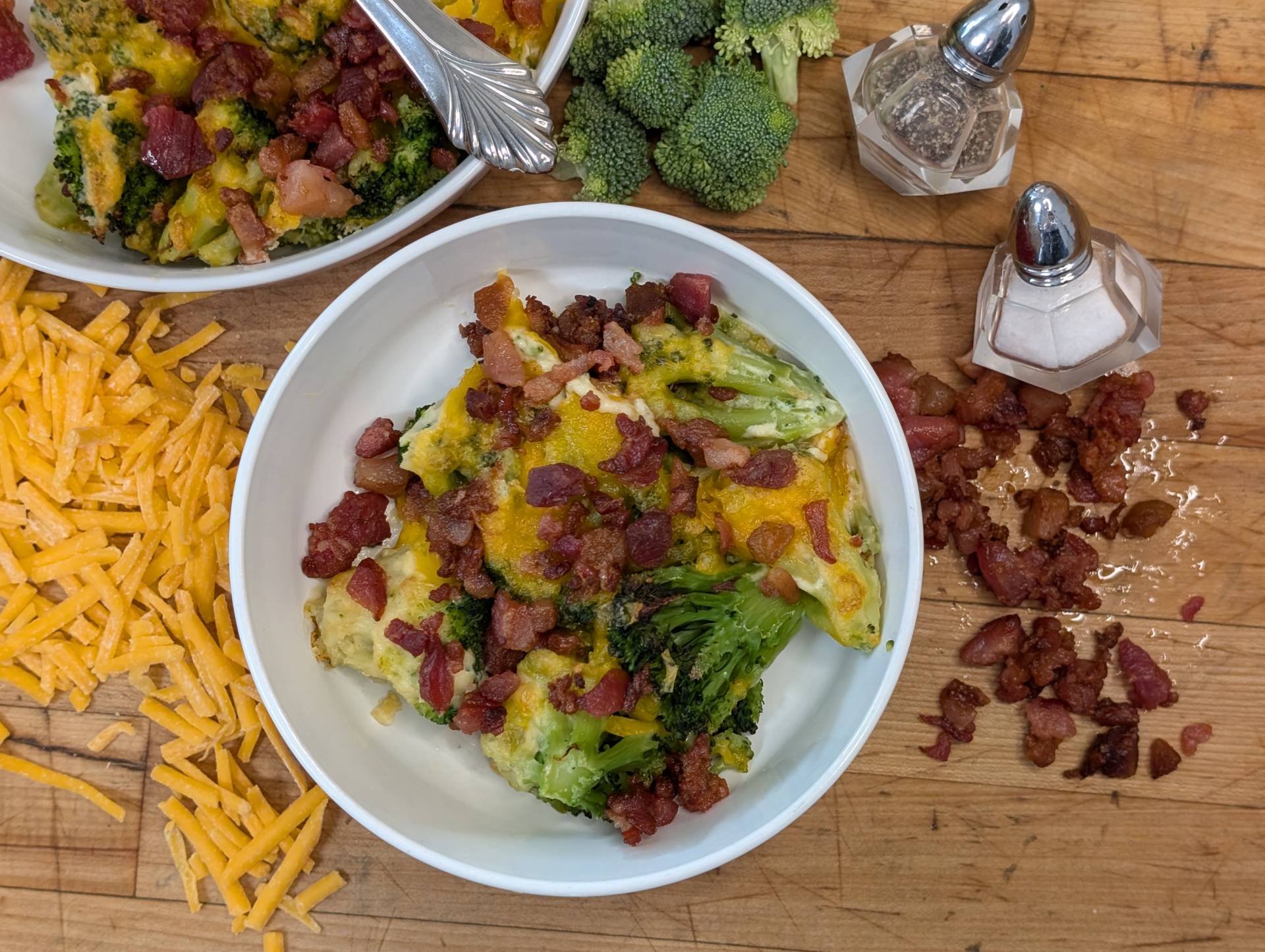 Cheesy Bacon Broccoli